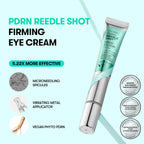 VT COSMETICS Reedle Shot Firming Eye Cream, 0.51 fl oz/15ml | 9-Peptide Complex, Bakuchiol & Hyaluronic Acid, Vibrating Metal Applicator for Puffiness, Fine Lines & Wrinkles