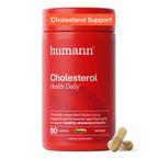 HumanN Cholesterol Health Daily Capsules, Lipid, & Liver Support, 60 Ct | Aged Black Garlic & Citrus Bergamot Extract, Clinically Studied Ingredients, Non-GMO, Once Daily, For Adults, Made in USA