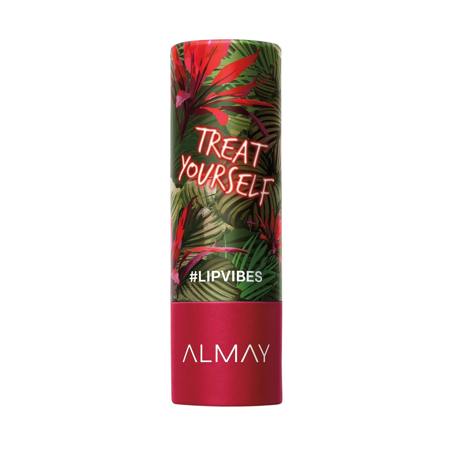 Buy now Almay Lip Vibes Lipstick with Vitamin E Oil & Shea Butter, Matte Finish, Hypoallergenic, Treat Yourself, 0.14 Oz 0.14 Ounce (Pack of 1) 008 Treat Yourself at indiglob india