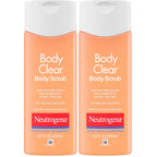 Neutrogena Body Clear Acne Body Wash & Exfoliating Scrub, 8.5 fl oz | 2% Salicylic Acid Cleanser, Chest Shoulder & Back Acne Treatment, Non-Comedogenic, Oil-Free Shower Gel