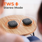 Buy now Tribit StormBox Micro 2 Wireless Portable Speaker: 10W Loud Deep Bass Sound, IP67 Waterproof Bike Speaker with Bluetooth 5.3, 12H Playtime, TWS Pairing for Camping Travel Hiking at indiglob india
