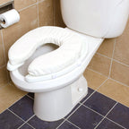 Buy now DMI Raised Toilet Seat Cushion and Cover to Add Extra Padding the while Relieving Pressure, Tear Resistant, FSA & HSA Eligible, 2 Inch Pad, White at indiglob india
