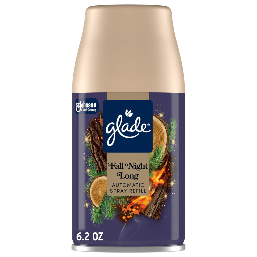 Glade Automatic Spray Refill, Air Freshener, Fall Night Long, 6.2 oz