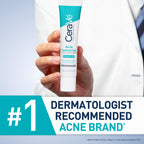 CeraVe Acne Control Gel, Salicylic & Glycolic Acid Face Treatment, 1.35oz | Niacinamide and Lactic Acid Formula Acts As A Face Exfoliator and Pore Minimizer For Face To Clear Stubborn Acne