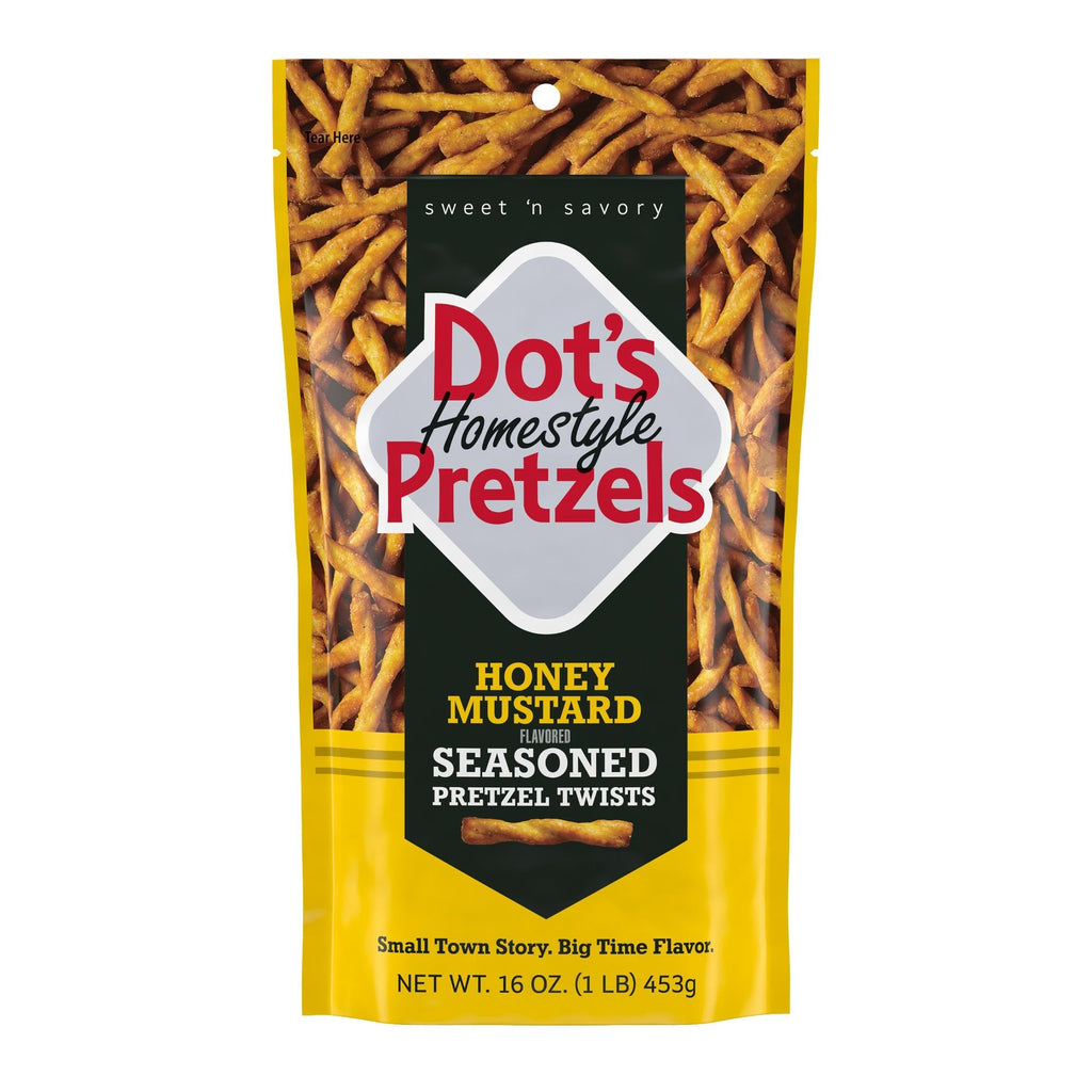 Buy now Dot's Pretzels Original Seasoned Pretzel Twist Snack, 16oz Grocery Sized Bag at indiglob india