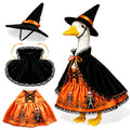 Halloween Porch Goose Outfits 3 Pcs Geese Outfit Outdoor Garden Statue