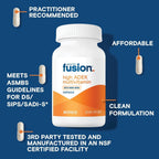 Buy now Bariatric Fusion High ADEK Multivitamin with Iron | Bariatric Multivitamin for Duodenal Switch | Easy to Swallow ADEK Vitamins Bariatric | 90 Capsules | One Month Supply at indiglob india