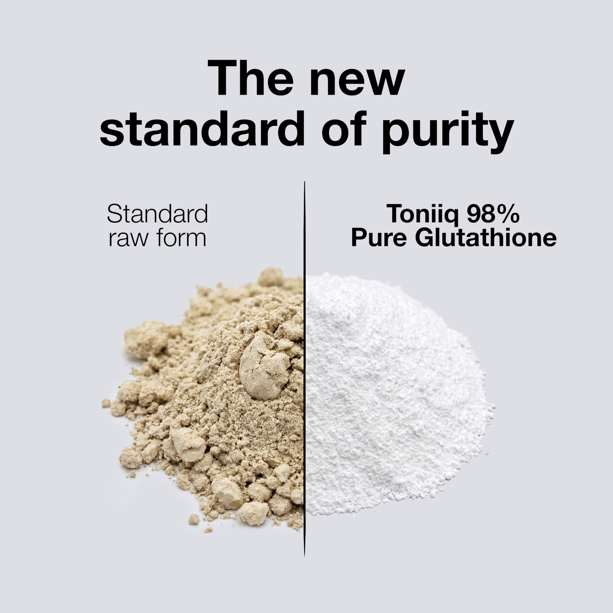 Toniiq NSF Certified Ultra High Strength Glutathione Capsules - 1000mg | Concentrated Formula—98%+ Highly Purified and Bioavailable—Non-GMO Fermentation—60 Capsules Reduced Glutathione Supplement