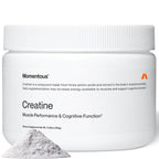 Momentous Creatine Monohydrate Powder, 5g per Serving, Unflavored | Supports Lean Muscle, Strength, Recovery, & Cognitive Function, NSF Certified for Sport, Non-GMO & Gluten-Free (90 Servings)