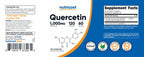 Nutricost Quercetin 1000mg, 120 Vegetarian Capsules, 60 Servings, GMO-Free