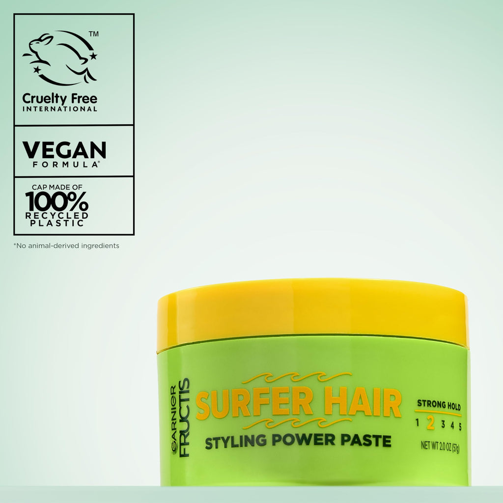 Garnier Fructis Style Surfer Hair Power Putty, 3.4 Oz, 1 Count (Packaging May Vary)