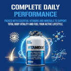 EVL Vitamode - Advanced Daily Men's Multivitamin - 60 Servings | Essential Minerals - Phytonutrient Complex - Active Mens Vitamins for Energy with Lycopene for Muscle Bone and Immune Support