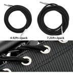 Buy now 4 Pcs Universal Zero Gravity Chair Repair Cords Replacement Laces Elastic Lounge Chair Cord for Antigravity Chair, Recliners, Bungee Chair at indiglob india