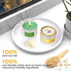 Complete Candle Making Kits for Adults Beginners, DIY Candle Making Supplies Include Soy Wax,Wax Melter,Scents,Dyes,Wicks,Wicks Sticker,Candle Tins & More-Full Candle Maker Set - Arts & Crafts Kits