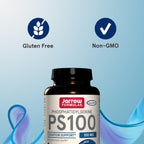 Buy now Jarrow FormulasÂ® PS100 Phosphatidylserine, 100 mg, Dietary Supplement for Brain Health and Cognition Support, 120 Capsules, Up to a 120 Day Supply at indiglob india