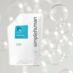 Buy now simplehuman Fragrance Free Moisturizing Liquid Hand Soap Refill Pouch, 34 Fl. Oz, Pack of 6 at indiglob india