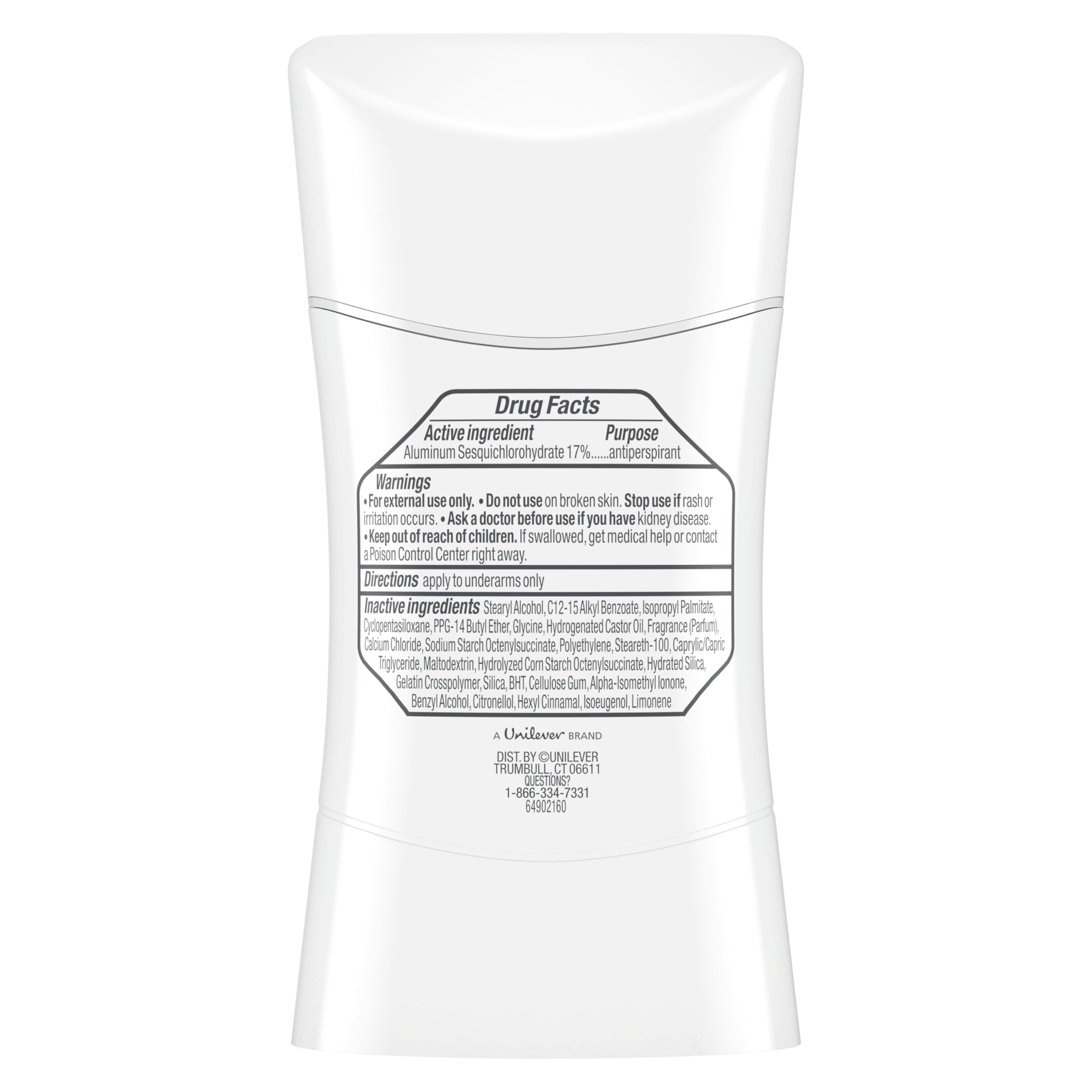 Degree Clinical Strength Antiperspirant Deodorant For Women 96-Hour Sweat and Odor Protection Ultra Dry Invisible Solid 5x Types of Sweat 1.6 OZ