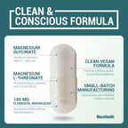 MacuHealth Magnesium Glycinate & L-Threonate 145 mg - Absorbable Magnesium