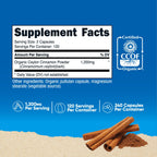 Nutricost Ceylon Cinnamon Capsules (240 Capsules) 1200mg per Serving | Gluten-Free