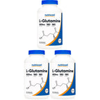 Nutricost L-Glutamine 800mg, 180 Capsules - Gluten Free, Non-GMO