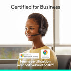 Buy now Logitech Zone 305 for Business, Wireless Bluetooth Headset with Microphone, Native Bluetooth, for Microsoft Teams, Compatible with Windows, Mac, Chrome, Linux, iOS, iPadOS, Android at indiglob india