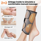 SHINE WELL Air Compression Leg Massager for Circulation and Pain Relief Fsa