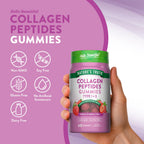 Nature's Truth Collagen Peptide Gummies for Women | 60 Count | Type 1 & 3 | Strawberry Flavor | Non-GMO & Gluten Free Supplement