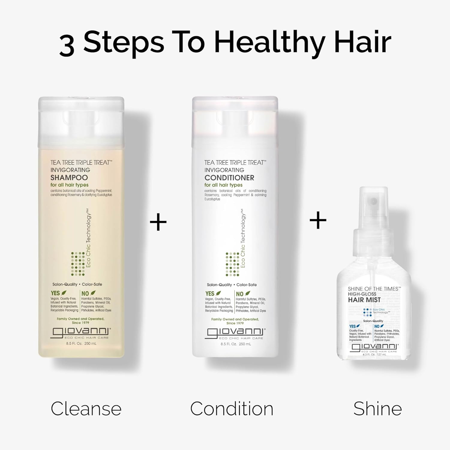 Buy now Giovanni Hair Care Products Shampoo Tea Tree Triple Treat, 2 Fluid Ounce at indiglob india
