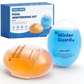 Professional Pool Winter Closing Kit for Above Ground & Inground Pools, Winterizing Treatment for Pool Closing, Helps Maintain Water Quality During Winter, Up to 30,000 Gallons