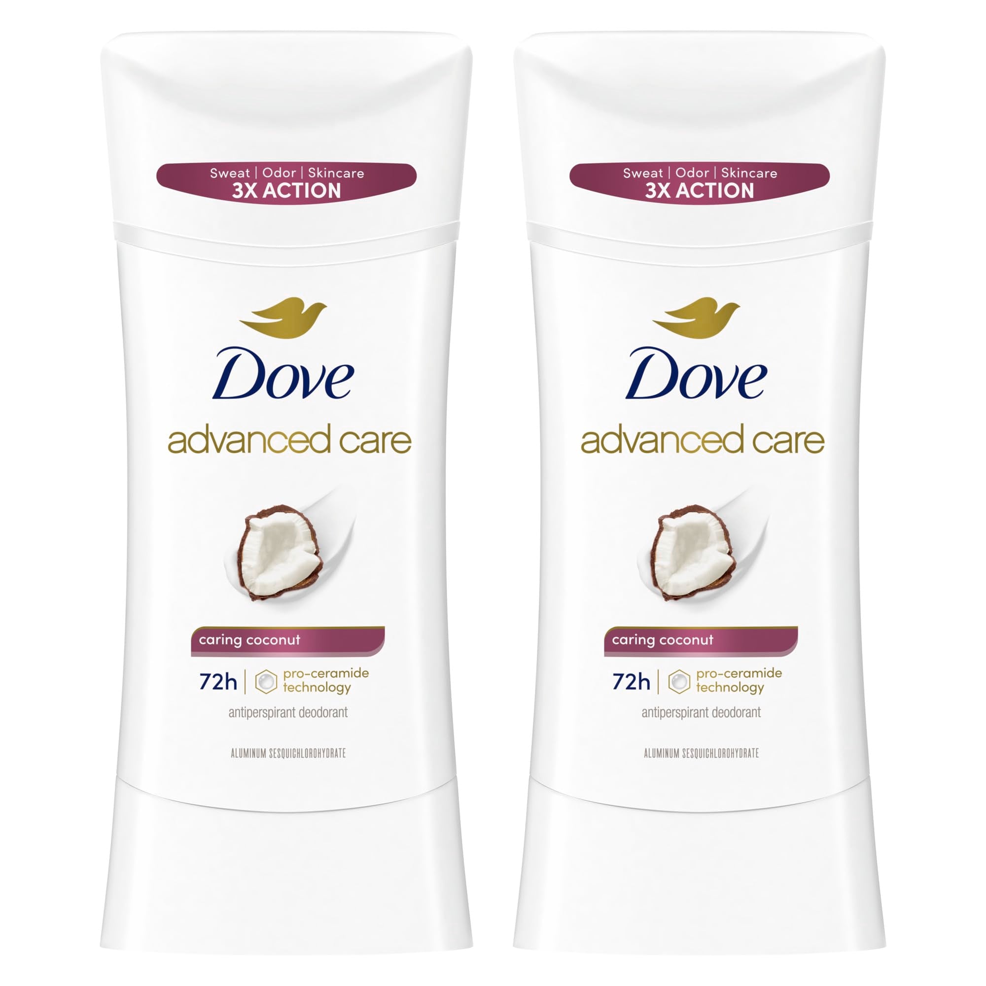 Buy now Dove Advanced Care Antiperspirant Deodorant, Revive, 2.6 Ounce (Pack of 2) 2.6 Ounce (Pack of 2) Caring Coconut at indiglob india