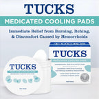 Buy now TUCKS Medicated Cooling Pads, 100 Count â€“ Pads with Witch Hazel, Cleanses Sensitive Areas, Protects from Irritation, Hemorrhoid Treatment, Medicated Pads Used By Hospitals at indiglob india