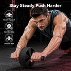 Ab Roller Wheel for Home Gym, Core Strength Workout Equipment for Men Women