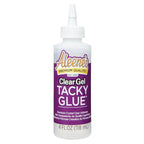 Aleene's Clear Gel Tacky Glue, Dries Clear, 4 fl oz