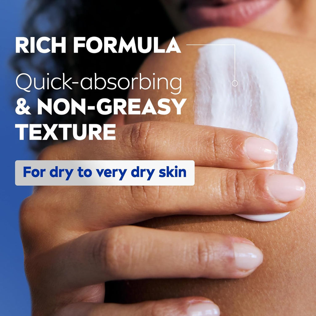 Buy now NIVEA Essentially Enriched Body Lotion for Very Dry Skin with Hyaluronic Acid, Almond Oil and Deep Nourishing Serum, 72-Hour Body Moisturizer, 16.9 Fl Oz Pump Bottle at indiglob india