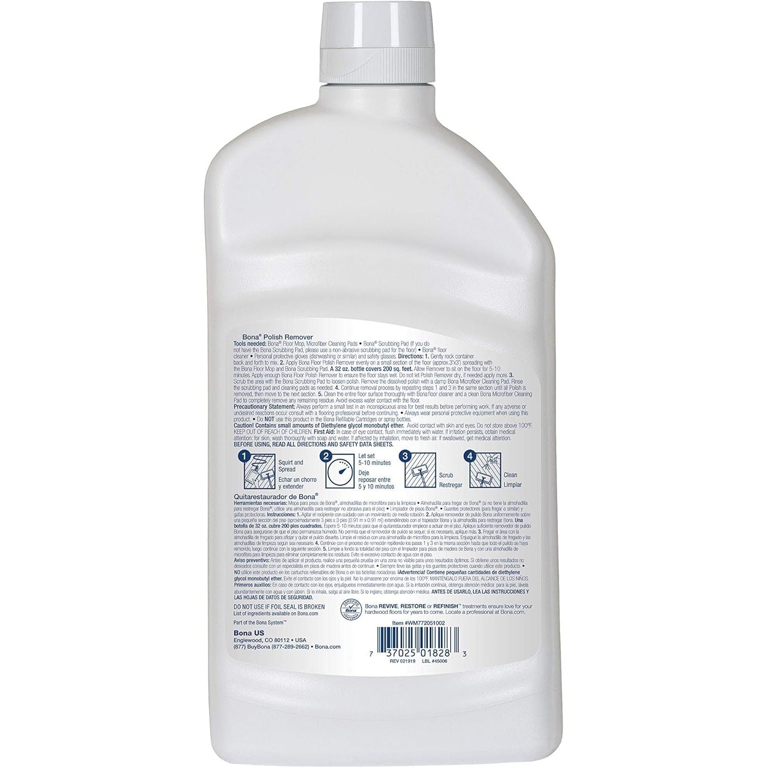 Buy now Bona Polish Remover, 32 Fl Oz at indiglob india