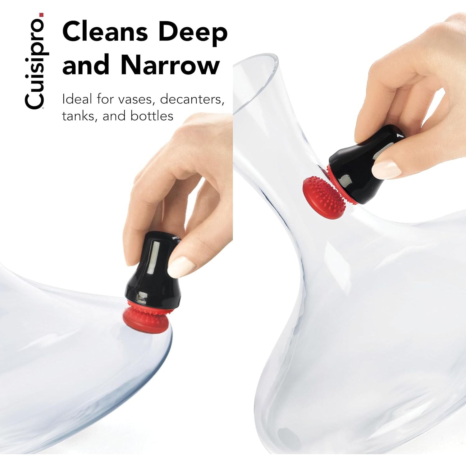 Buy now Cuisipro Magnetic Spot Scrubber, Black at indiglob india