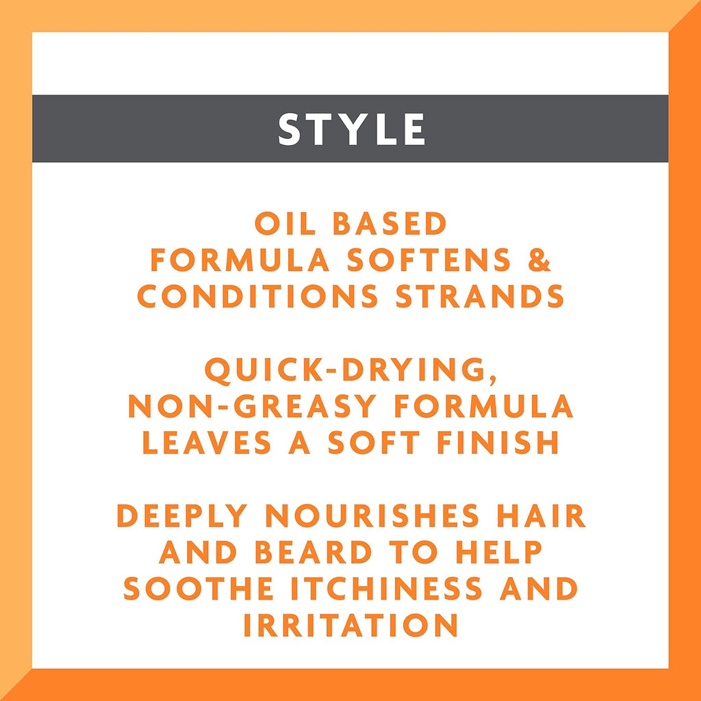 Buy now Cantu for Men Hair & Beard Oil, 3.4 fl oz at indiglob india