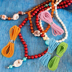 32 Yards 2mm Elastic Band Cord Bracelet String Rubber Rope 15 Colors 6.6ft/pcs for Bracelet,Beading,Jewelry Making by CCINEE