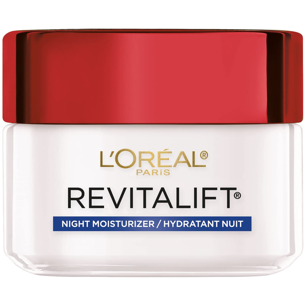 L'Oreal Paris Revitalift Anti-Wrinkle and Firming Face Night Cream, Pro Retinol 1.7 oz | Pro Retinol 1.7 oz