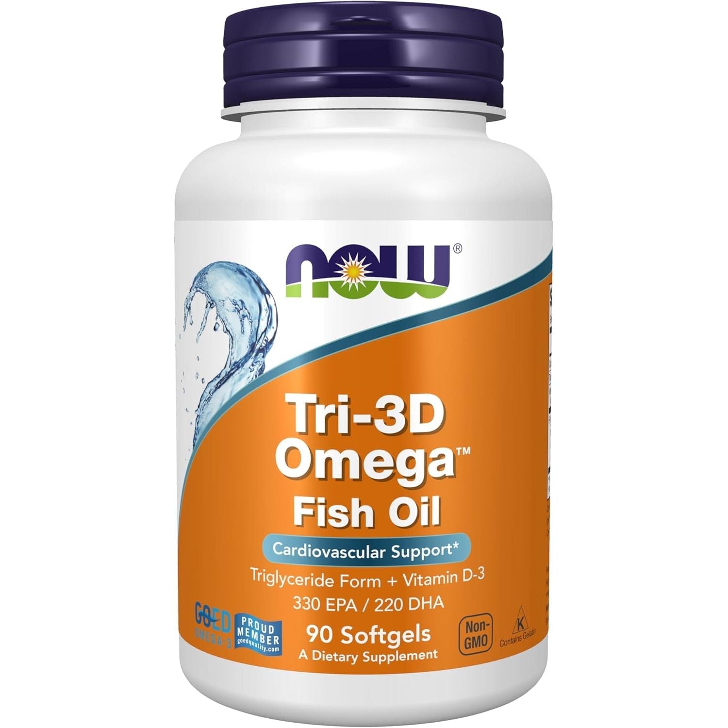 Buy now NOW Supplements, Omega-3 Mini Gels, 180 EPA/120 DHA, Molecularly Distilled, Cardiovascular Support*, 180 Softgels 90 Count (Pack of 1) at indiglob india