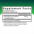 Buy now Seeking Health Ox Bile, 125 mg Digestive Enzyme Supplement, Gallbladder Support, Histamine Intolerance Support, Capsules (120 Capsules) at indiglob india