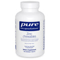 Pure Encapsulations Zinc Chewables, Natural Orange, 100 Chewable Tablets