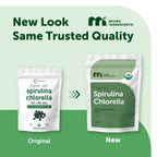 Micro Ingredients Organic Spirulina Chlorella Mini Tablets, 2,500 Tablets (8 Month Supply) | 50/50 Algae Blend | No Fillers, Non-GMO