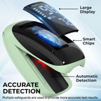 Finger Pulse Oximeter, Fingertip Blood Oxygen Saturation with Pulse Monitor Rechargeable, Accurate Spo2 Reading for Home, Outdoor Sports，Green