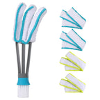 SetSail Blind Duster, Window Cleaner Duster Brush with 5 Microfiber Sleeves