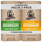 Buy now Dr. Squatch Natural Men’s Deodorant – Aluminum Free Natural Deodorant Men with Charcoal & Postbiotics for 72-Hour Odor Protection – Rainforest Rapids + Fresh Falls, 2.65oz Stick (2-Pack) at indiglob india