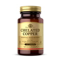 Solgar Chelated Copper, 100 Tablets - Essential for Collagen Formation | Highly Bioavailable Form, Supports Connective Tissue, Non-GMO, Vegan, Gluten Free, Dairy Free, Kosher - 100 Servings