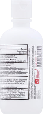 Leader Medicated Calamine Clear Lotion, Anti-Itch, External Analgesic Skin Protectant, Relieves Minor Skin Irritations, Poisen Ivy, Poisen Oak,Insect Bites, 6 oz