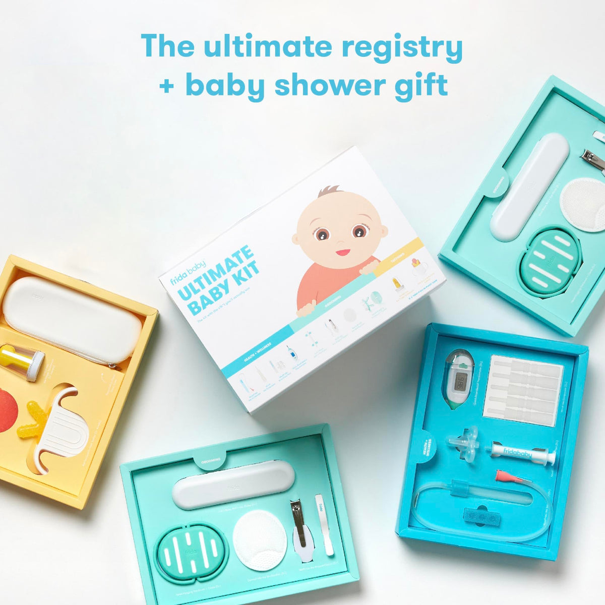 Frida Baby Ultimate Baby Kit, 10 Piece Newborn & Infant Essentials Gift Set