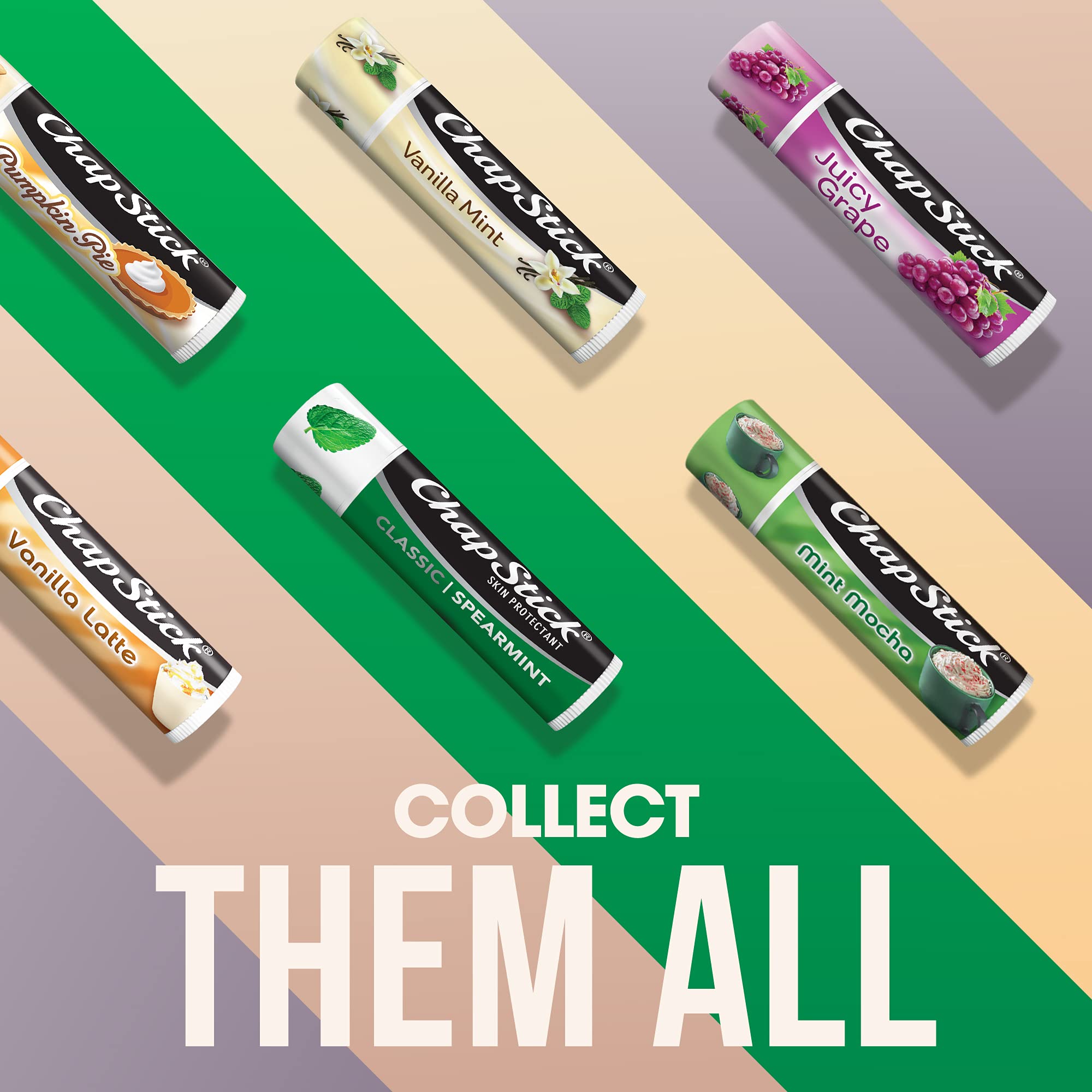 Buy now ChapStick Classic Spearmint Lip Balm Tubes, Spearmint ChapStick for Lip Care, Father's Day Gift - 0.15 Oz x 12 at indiglob india